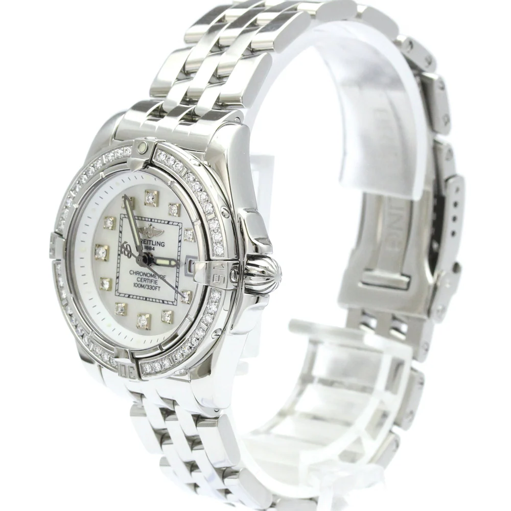 BREITLING Galactic 32 Diamond MOP Dial Ladies A71356