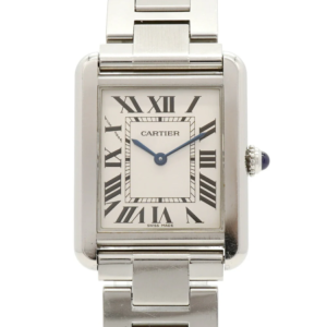 Cartier Tank Solo SM W5200013 Silver Dial Women's Watch
