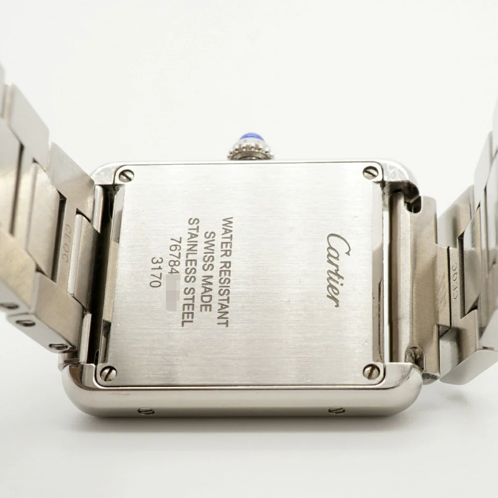 Cartier Tank Solo SM W5200013 Silver Dial Women's Watch - Image 4