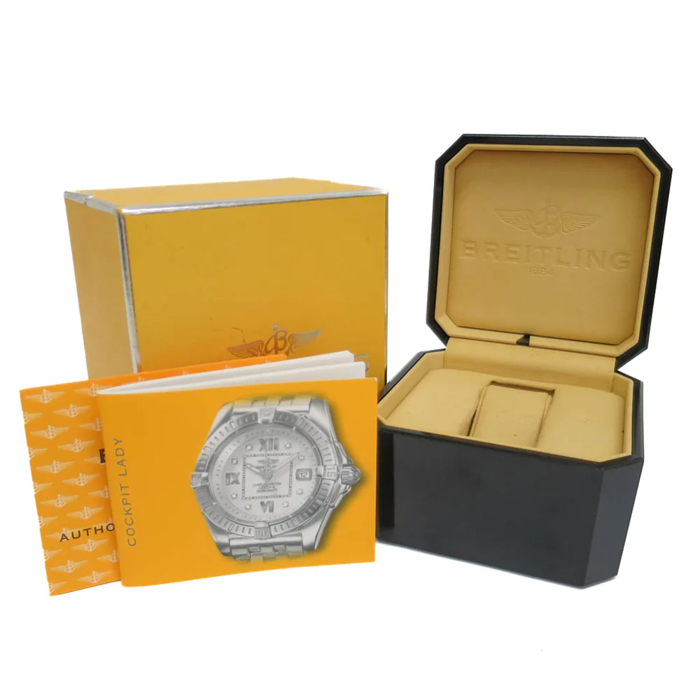 BREITLING Galactic 32 Diamond MOP Dial Ladies A71356 - Image 8