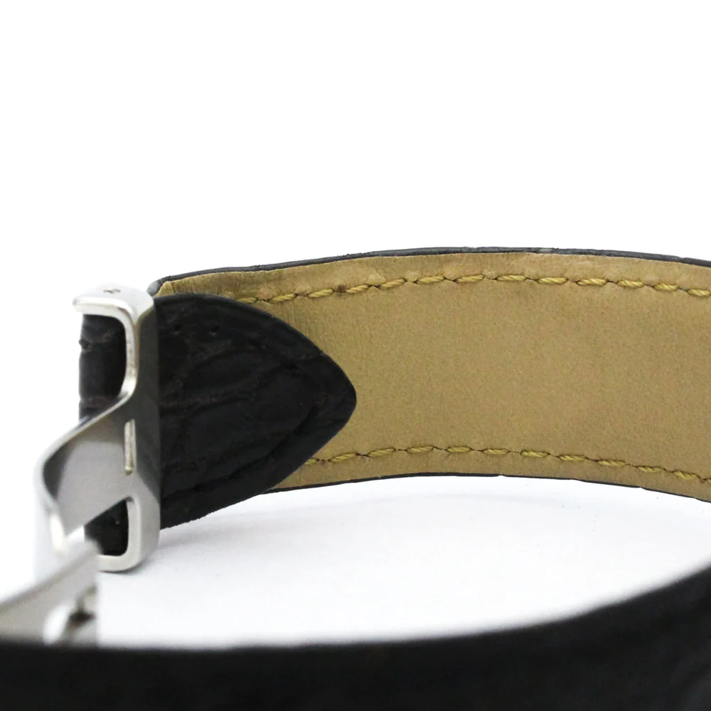 CARTIER Tank Solo LM Steel Leather Quartz Mens W5200003 - Image 8
