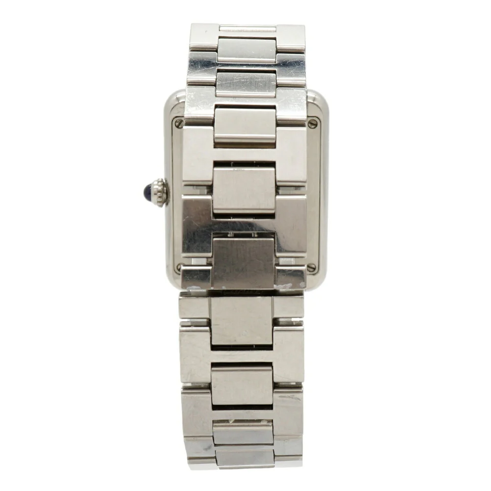 Cartier Tank Solo SM W5200013 Silver Dial Women's Watch - Image 7