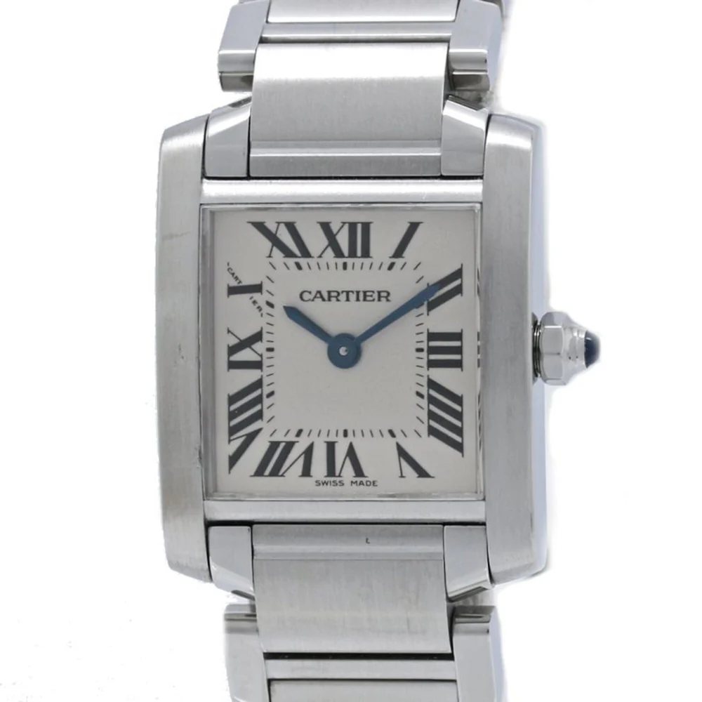 CARTIER Tank Française SM W51008Q3 Wo SS 40511