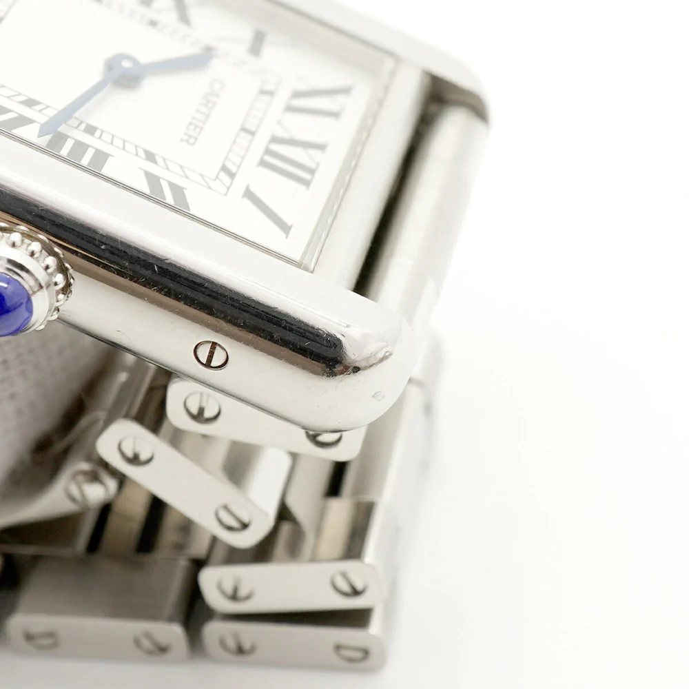 Cartier Tank Solo SM W5200013 Silver Dial Women's Watch - Image 6