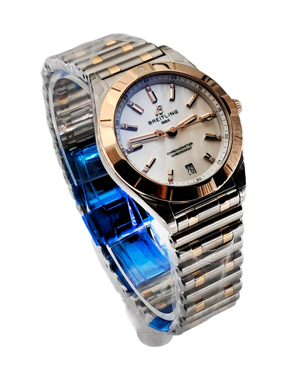 Breitling Chronomat Quartz Mother of Pearl 32mm - Image 5