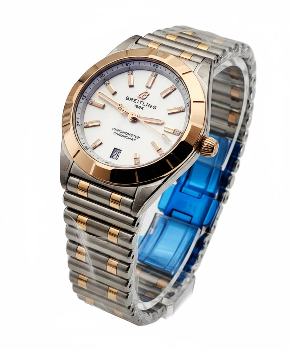 Breitling Chronomat Quartz Mother of Pearl 32mm - Image 4