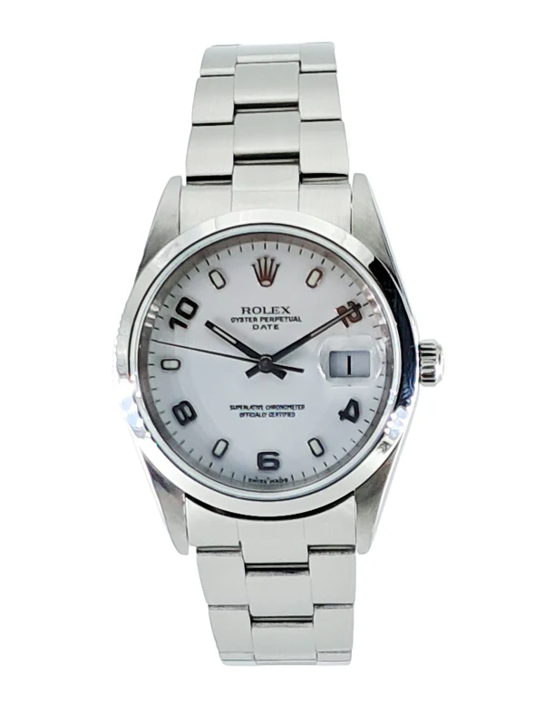Rolex Oyster Perpetual Automatic White 34mm CPO