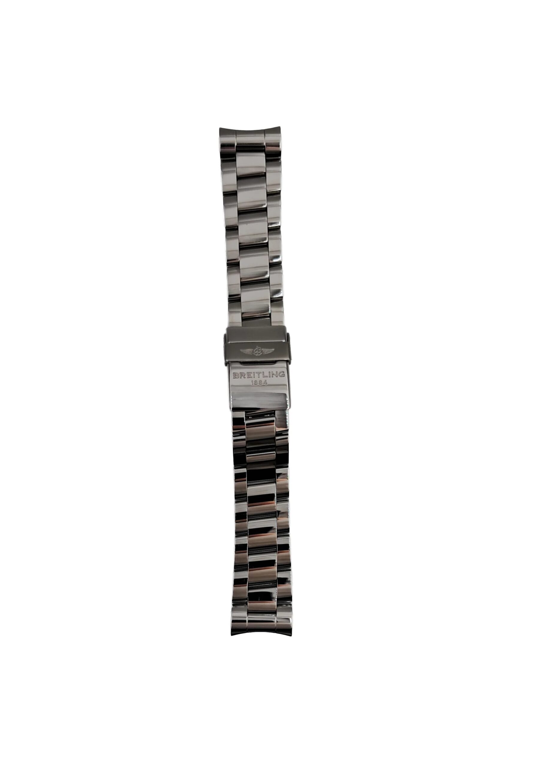 Breitling Metal Watch Strap – Original Stainless Steel Bracelet - Image 2